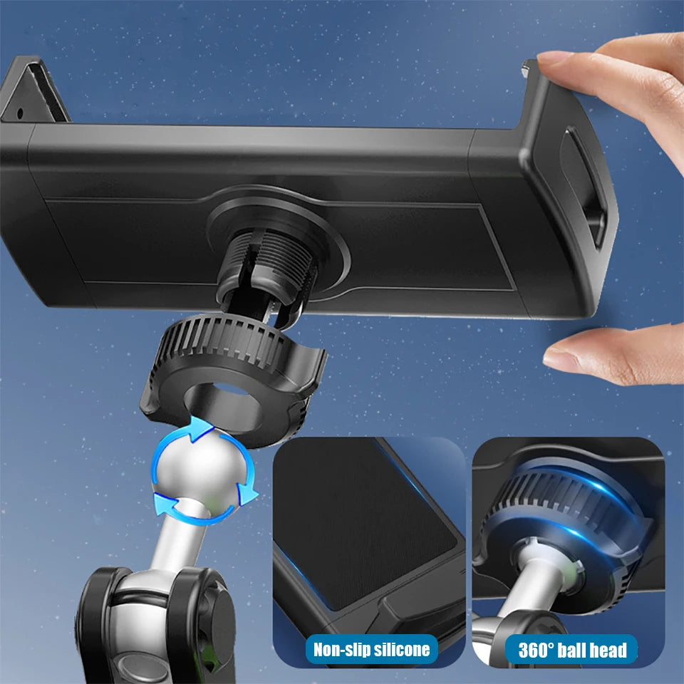 Car Tablet Holder Suction Cup Mount 360° Metal Magic Arm for iPad Pro Air 5-13'' Xiaomi Tablet SUV Truck Vehicle Lift Windshield