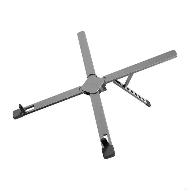 Portable Foldable Laptop Stand With 6 Adjustable Height For 10 To 17.3Inch Notebook Enhances Cooling And Ergonomic Design F19E