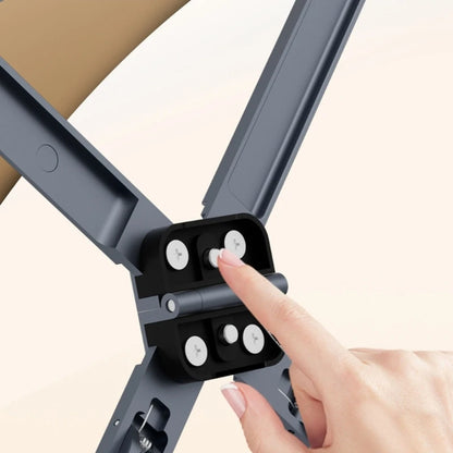 Portable Foldable Laptop Stand With 6 Adjustable Height For 10 To 17.3Inch Notebook Enhances Cooling And Ergonomic Design F19E