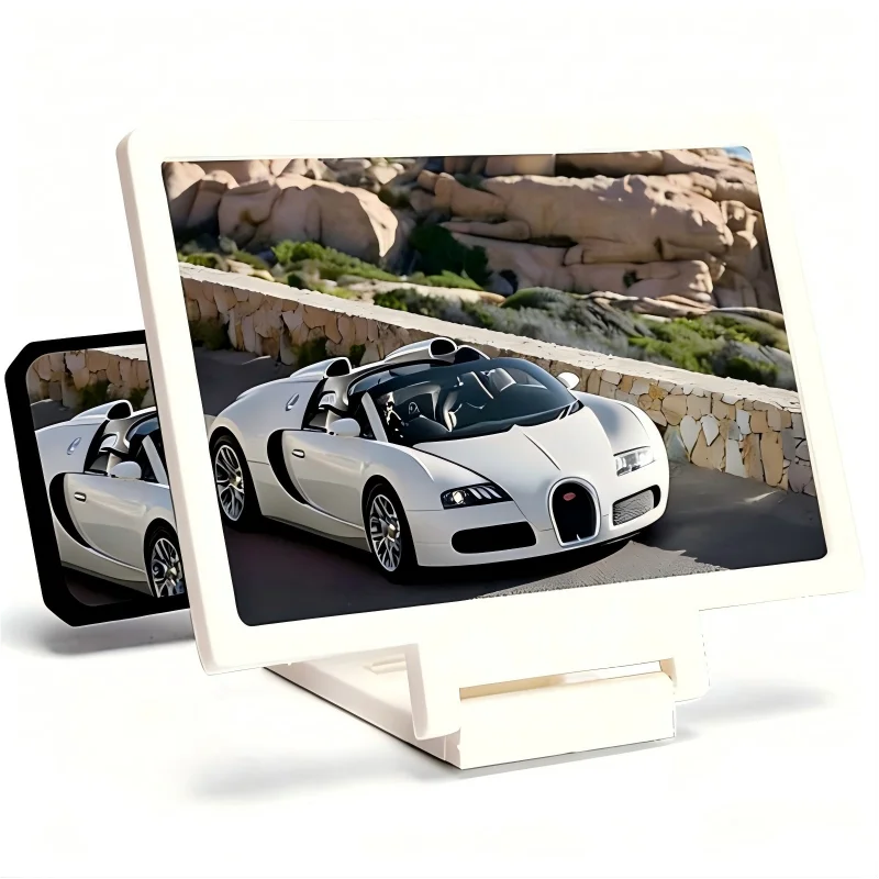 3D HD Mobile Phone Screen Amplifier Stand Video Magnifier Enlarged Screen Holder for Enhanced Movie Watching Experience